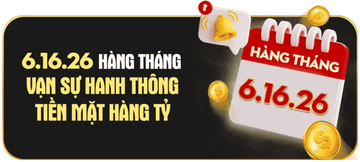Chương trình hoàn trả hàng tuần khi chơi bắn cá